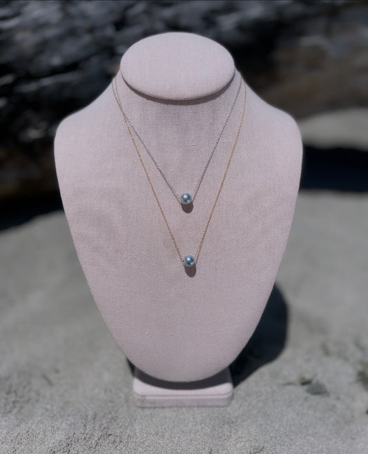 Blue Tahitian Floating Peal