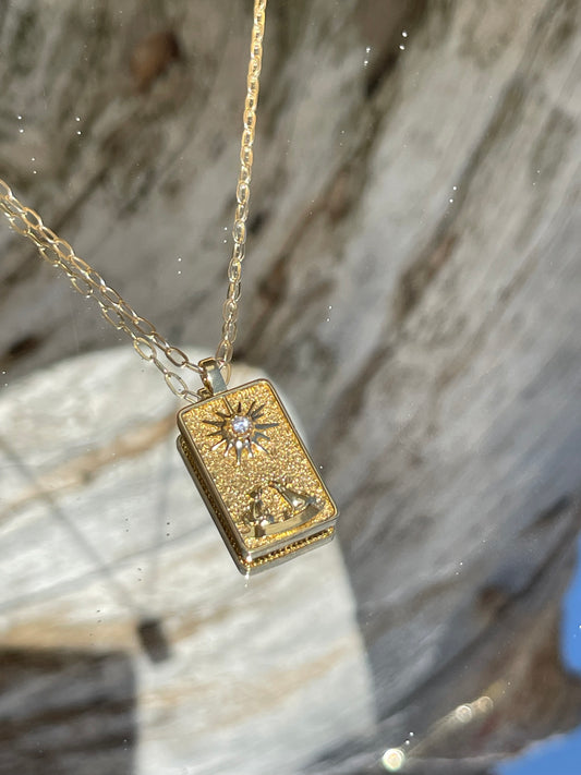 Lunar Wolves Necklace