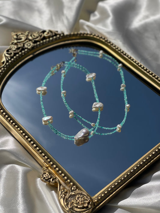 Sky Gemstone Necklace