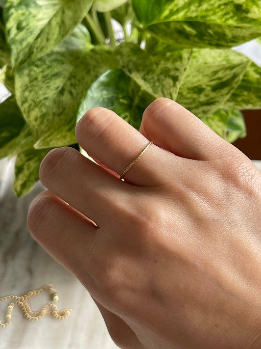 Stardust Stacking Ring
