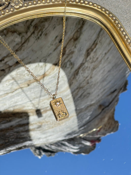 Lunar Wolves Necklace