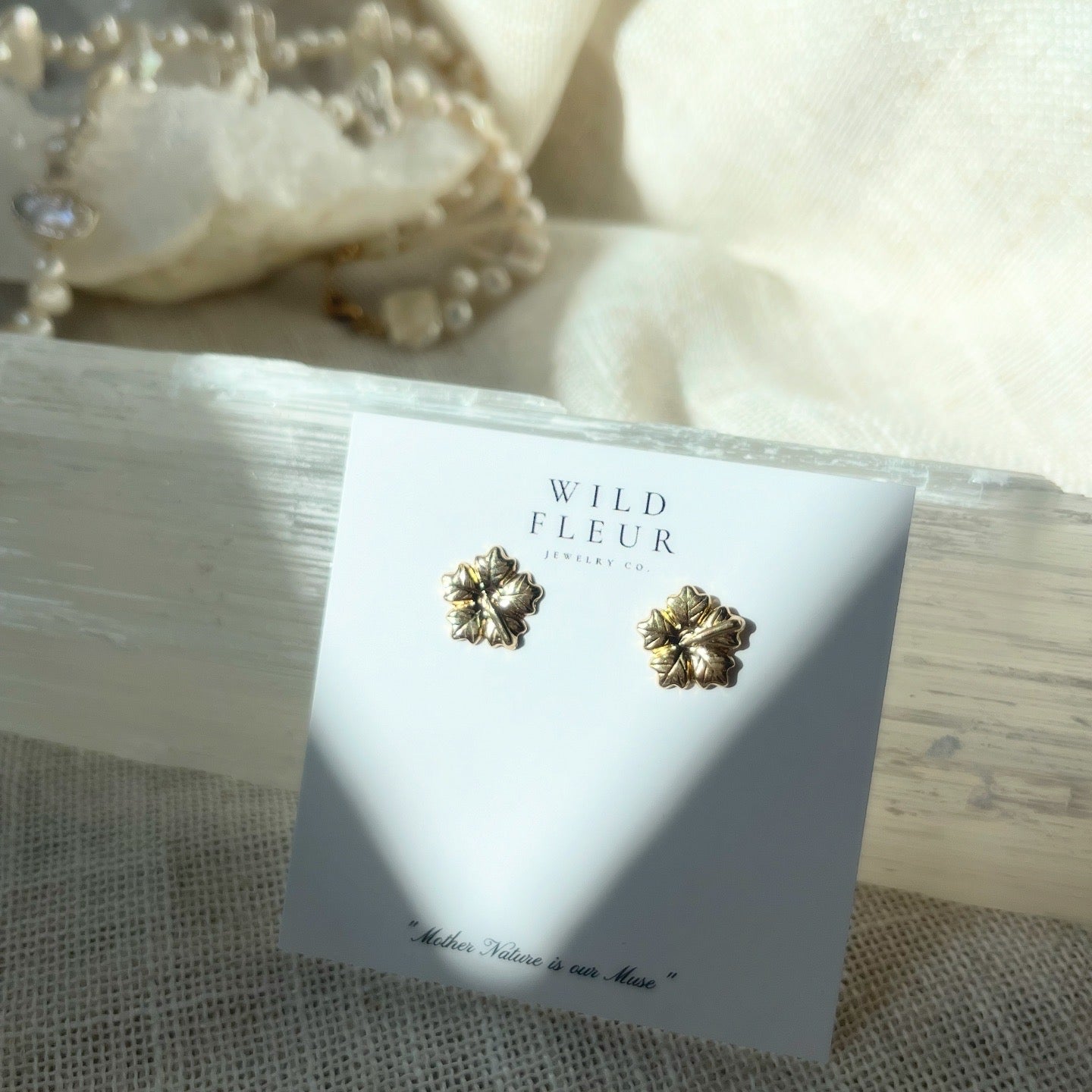 Large Hibiscus Studs