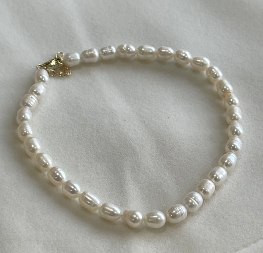 Perfect Pearl Anklet