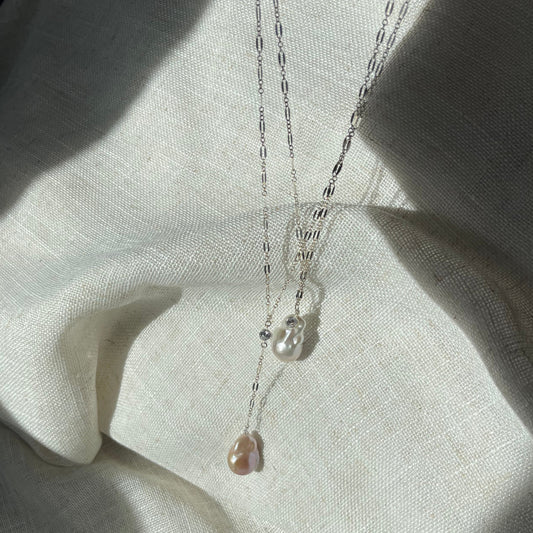 Baroque Pearl Drop Pendant